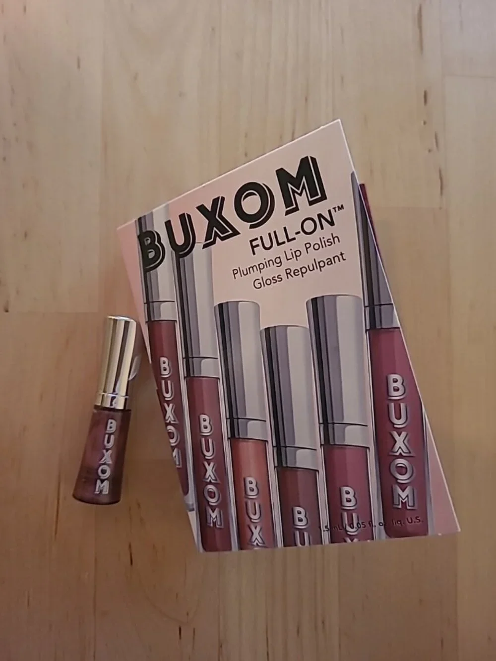 BUXOM Full-On Plumping Lip Polish Gabby Mini Travel Size .05oz BNIB NEW